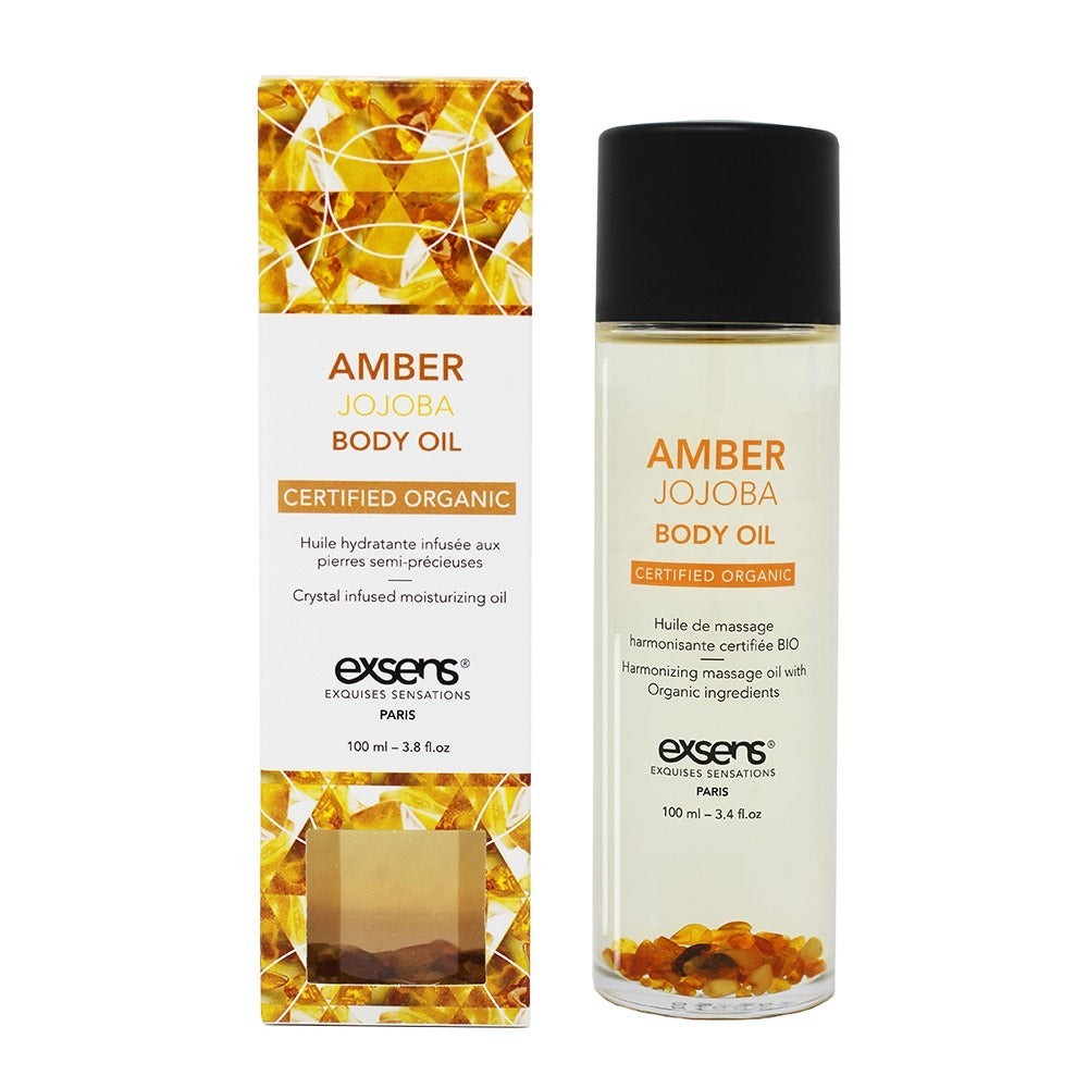 882256 Органическое массажное масло Amber Jojoba 100 мл.