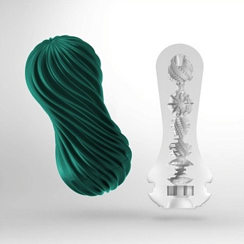 004-FLX Мастурбатор Tenga Flex Fizzy Green