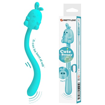 500033-1 Минивибромассажер Cute Bunny бирюзовый