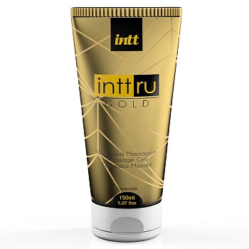 Массажный гель INTT RU GOLD 150 мл.