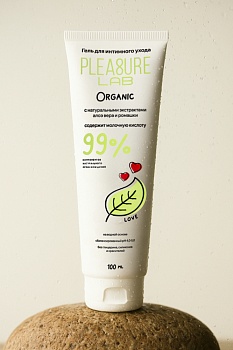 1180-01 Интимный гель-лубрикант Pleasure Lab Organic 100 мл.