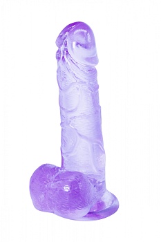7084-02 Purple Фаллоимитатор прозрачный Lola Oxygen 12,5 см